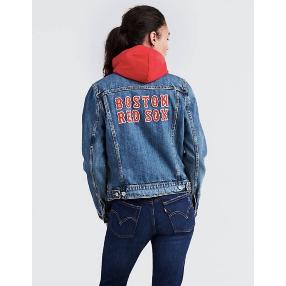 MLB Levi’s Boston Red Sox Denim Jacket Small